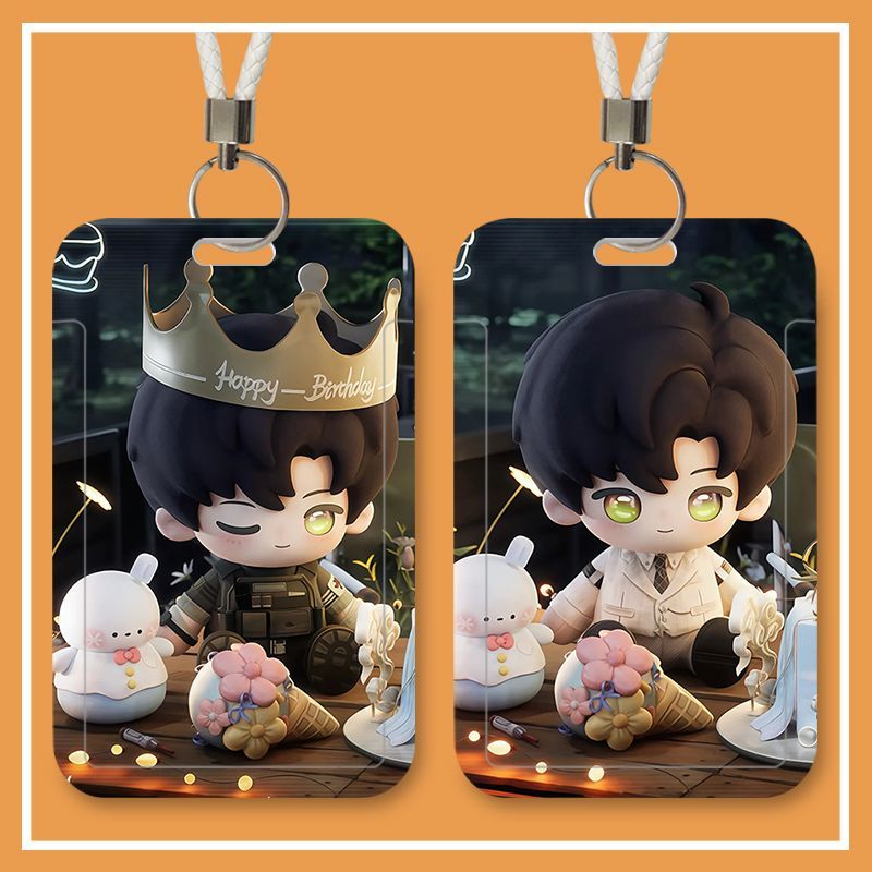 Men'S Accessories Anime - Anime Love and Deepspace Ausweishalter mit