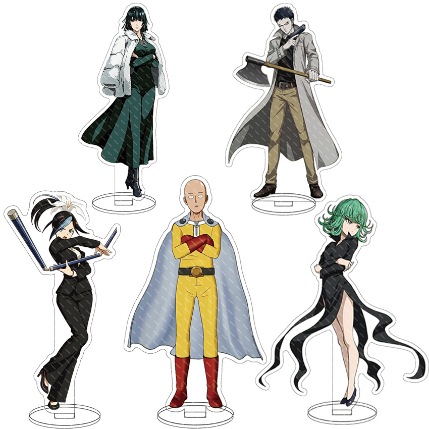 Men'S Accessories Anime - 16CM Anime Acryl-Ständer One-Punch Man Saitama