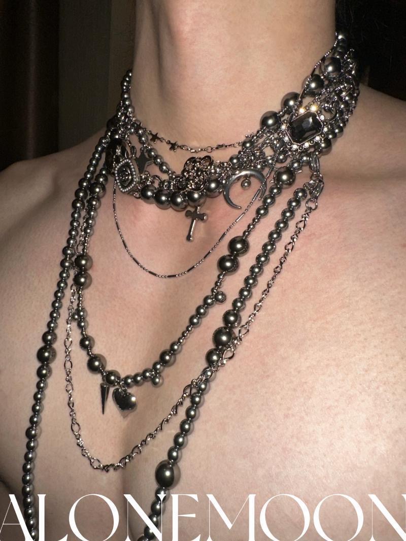 Men Accessories Chain - Original Heavy Industry Titanstahl-Körperkette, Jeans-Körper, Kleidungszubehör,