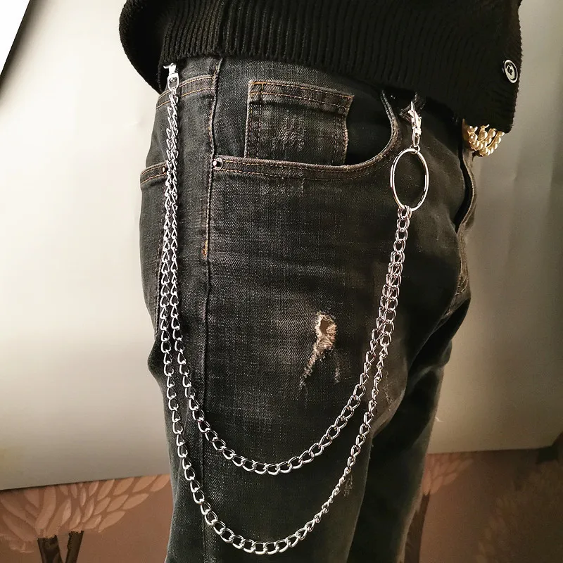 Mehrschichtige Metall-Gürtelke – Men Accessories Chain Bewertung und Preis