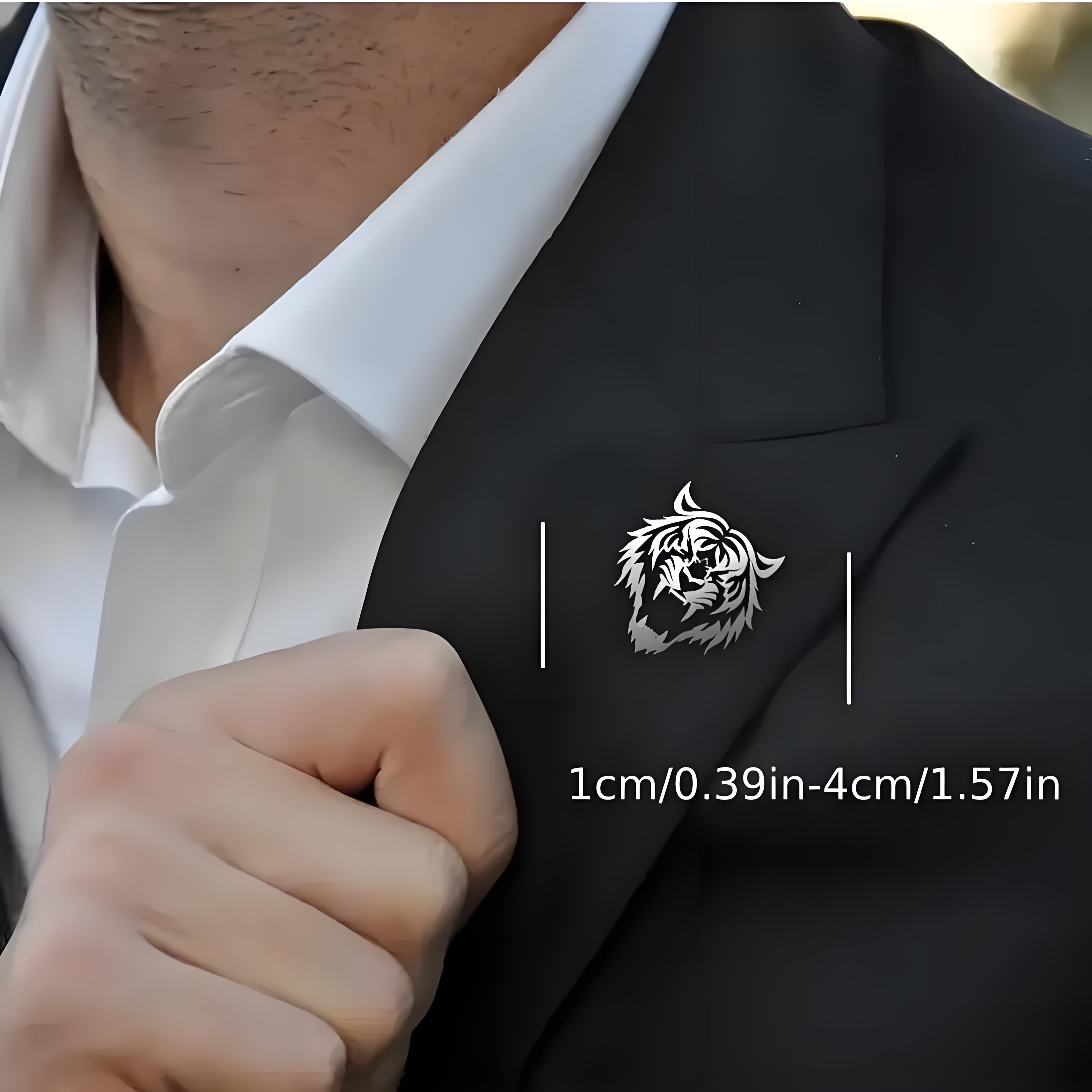 Herren-Anstecknadel mit Tigerk – Men Accessories To Wear Bewertung und Preis