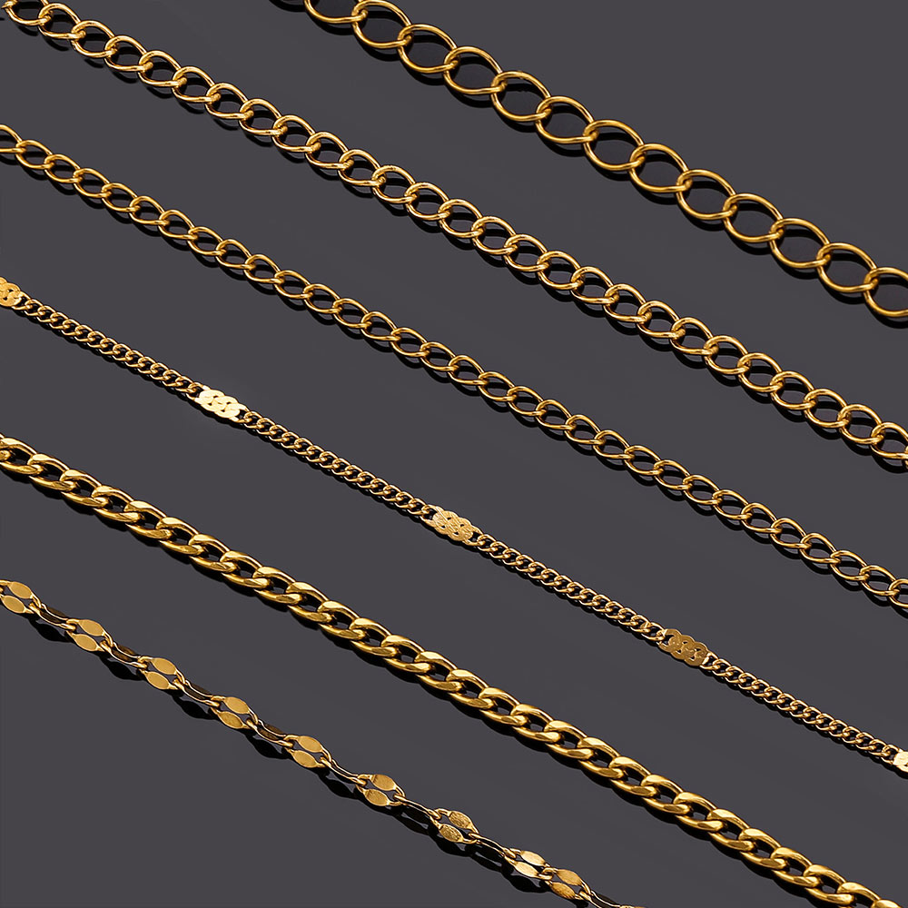 2 Meter Edelstahl-Lippenketten – Men Accessories Chain Bewertung und Preis
