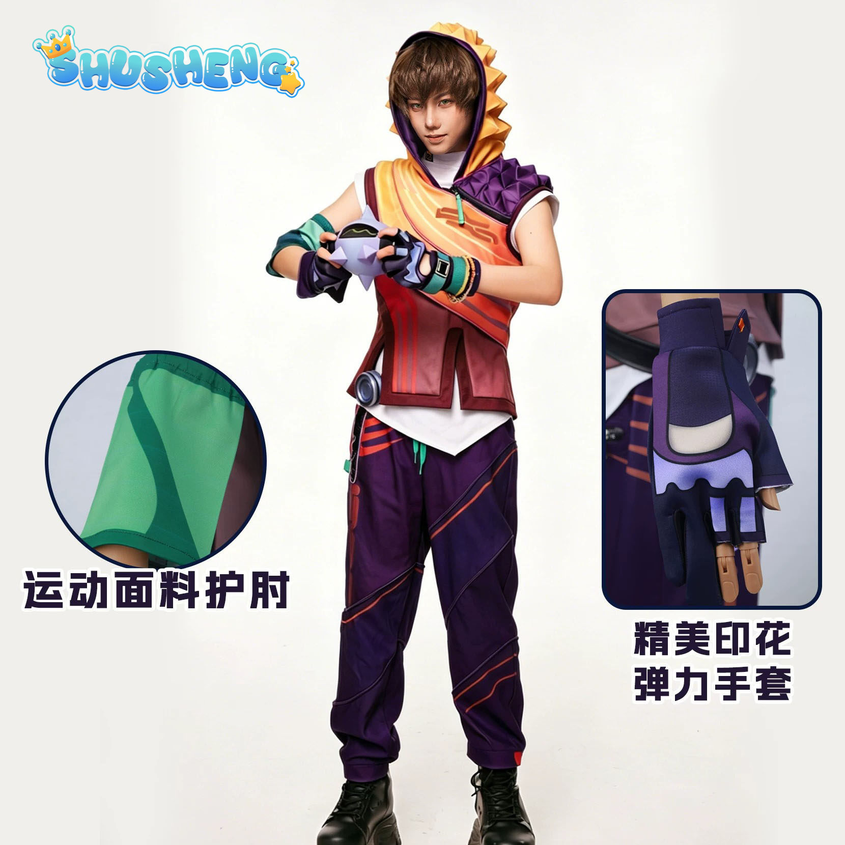 Valorant Miks Cosplay-Kostüm f – Men'S Accessories Anime Bewertung und Preis