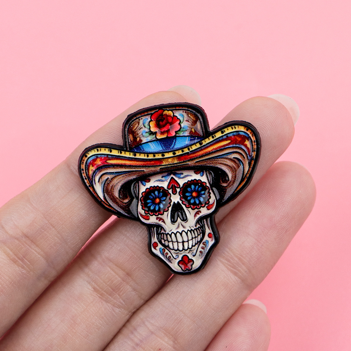 Cartoon-Totenkopf-Brosche aus  – Men'S Accessories Jewelry Sale Bewertung und Preis